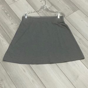J Jill Ponte Gray Size 6 Tall Skirt.
